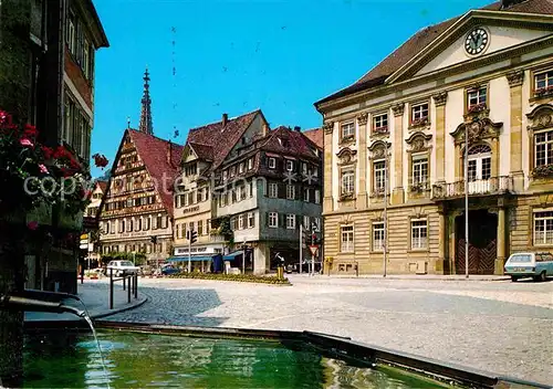 AK / Ansichtskarte Esslingen Neckar Rathausplatz Kat. Esslingen am Neckar