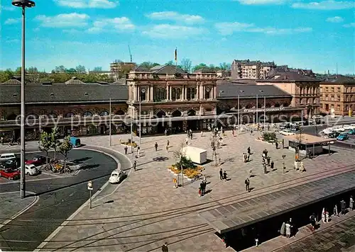 AK / Ansichtskarte Mainz Rhein Hauptbahnhof 