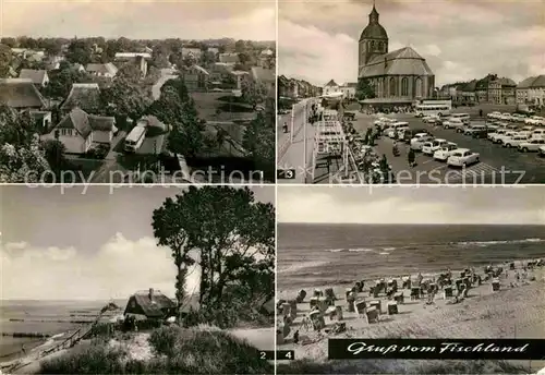 AK / Ansichtskarte Ribnitz Damgarten Ostseebad Strand Wustrow Ahrenshoop Dierhagen Fischland Kat. Ribnitz Damgarten