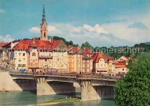 AK / Ansichtskarte Bad Toelz Isar Bruecke Kat. Bad Toelz