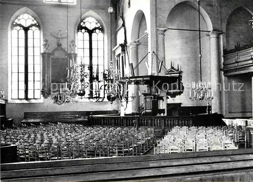 AK / Ansichtskarte Maassluis Grote Kerk intern Kat. Maassluis