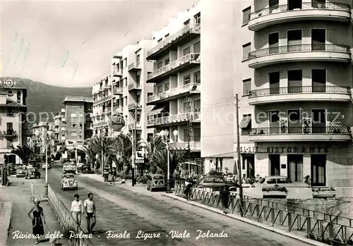 AK / Ansichtskarte Finale Ligure Viale Jolanda Riviera delle Palme