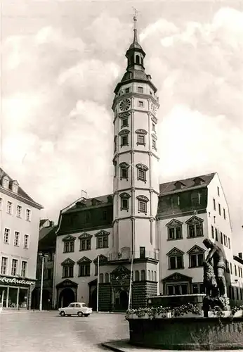 AK / Ansichtskarte Gera Rathaus Brunnen Kat. Gera