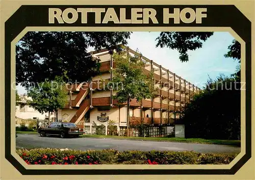 AK / Ansichtskarte Bad Fuessing Appartement Hotel Rottaler Hof Kat. Bad Fuessing