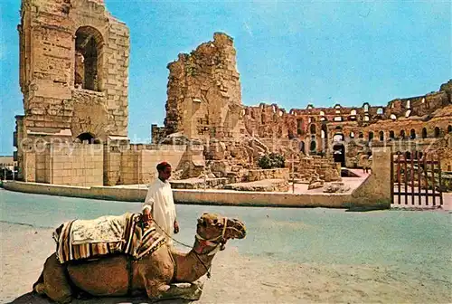 AK / Ansichtskarte El Jem Amphitheater