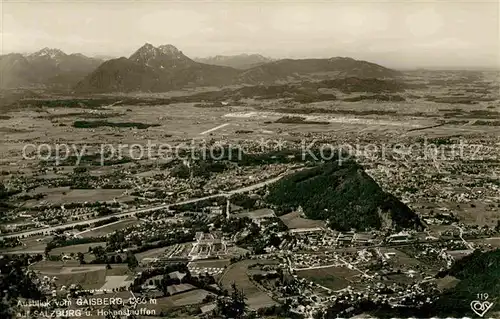 AK / Ansichtskarte Salzburg Oesterreich Blick vom Gaisberg mit Hohenstauffen Kat. Salzburg