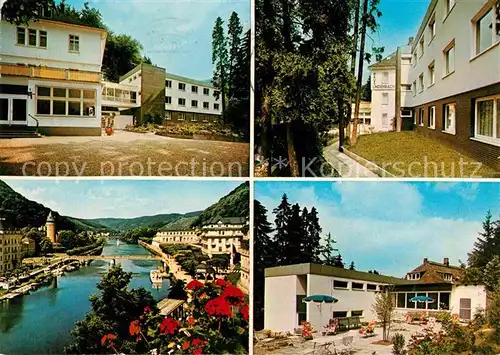 AK / Ansichtskarte Bad Ems Eisenbahner Erholungsheim Haus Lindenbach Lahnpartie Kat. Bad Ems