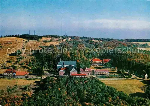 AK / Ansichtskarte Kreuzberg Rhoen Kloster Kreuzberg Berggasthof Hahn Kat. Gersfeld (Rhoen)