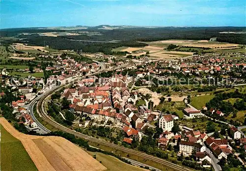 AK / Ansichtskarte Engen Hegau Fliegeraufnahme Kat. Engen