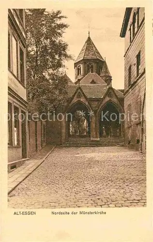 AK / Ansichtskarte Essen Ruhr Alt Essen Muensterkirche Kat. Essen