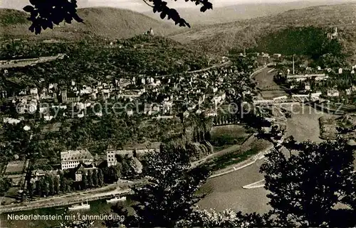 AK / Ansichtskarte Niederlahnstein Lahnmuendung Kat. Lahnstein