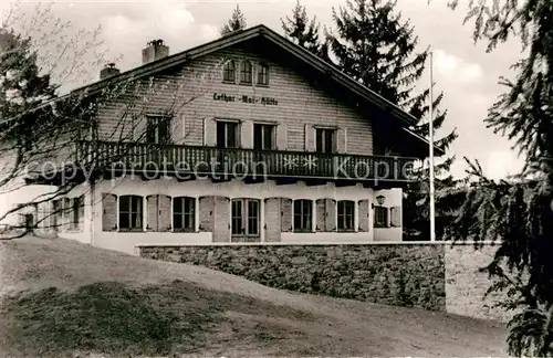 AK / Ansichtskarte Rhoen Region Wanderheim Lothar Mai Huette Kat. Hessen