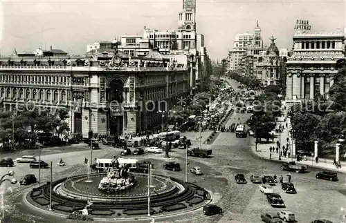 AK / Ansichtskarte Madrid Spain Cibeles y Calle Ascada Kat. Madrid