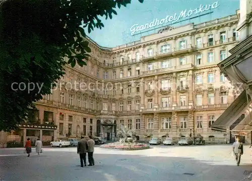 AK / Ansichtskarte Karlovy Vary Grandhotel Moskva Pupp Kat. Karlovy Vary Karlsbad