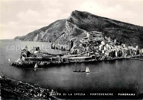 AK / Ansichtskarte Portovenere Golfo di la Spezia Panorama