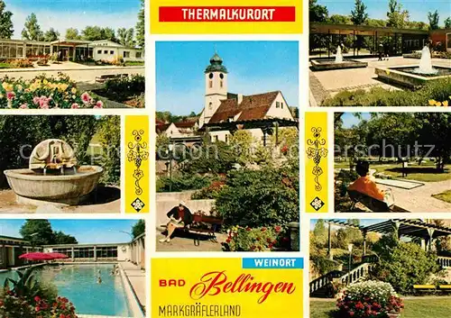 AK / Ansichtskarte Bad Bellingen Kurpark Thermalbad Minigolf Kat. Bad Bellingen