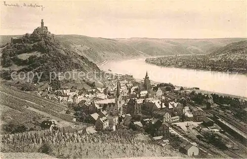 AK / Ansichtskarte Marksburg Panorama Kat. Braubach