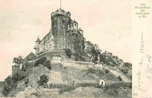 AK / Ansichtskarte Marksburg Burganlage Kat. Braubach