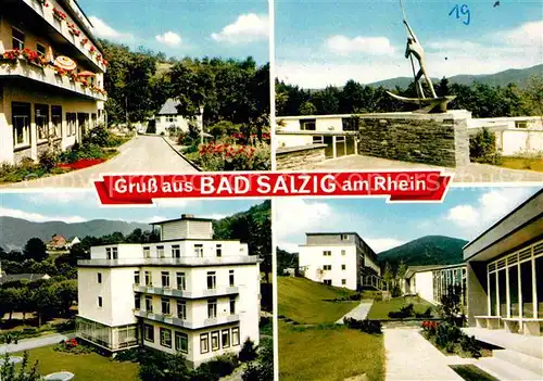 AK / Ansichtskarte Bad Salzig Sanatorium LVA Rheinland Pfalz Kat. Boppard