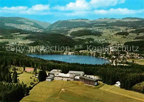 AK / Ansichtskarte Saig Schwarzwald Fliegeraufnahme Kurhotel Saigerhoeh Kat. Lenzkirch