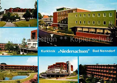 AK / Ansichtskarte Bad Nenndorf Kurklinik Niedersachsen Kat. Bad Nenndorf