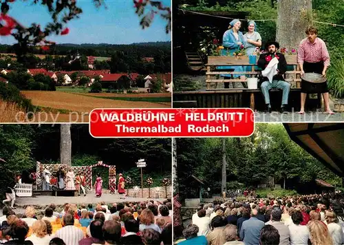 AK / Ansichtskarte Rodach Bad Waldbuehne Heldritt Kat. Bad Rodach