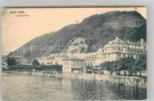 AK / Ansichtskarte Bad Ems Lahnpartie Kat. Bad Ems