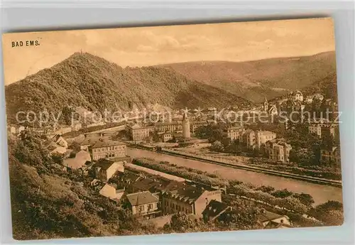 AK / Ansichtskarte Bad Ems Panorama Kat. Bad Ems