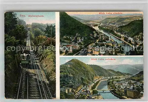 AK / Ansichtskarte Ems Bad Lahn Malbergbahn  Kat. Bad Ems