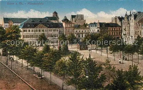 AK / Ansichtskarte Bonn Rhein Muensterplatz Kat. Bonn