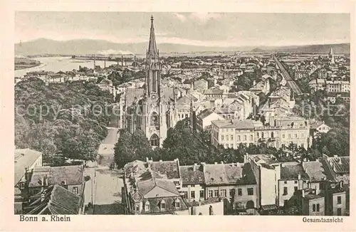 AK / Ansichtskarte Bonn Rhein Panorama Kat. Bonn