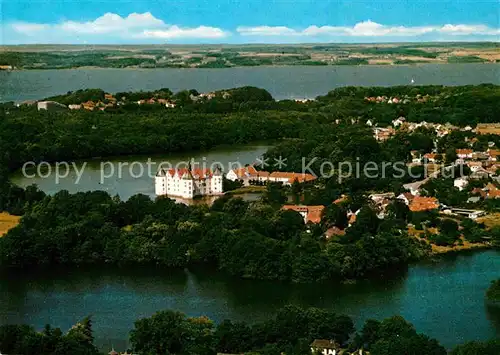 AK / Ansichtskarte Gluecksburg Ostseebad Fliegeraufnahme mit Schloss Kat. Gluecksburg (Ostsee)