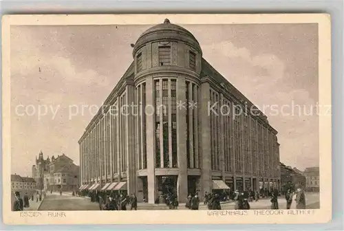 AK / Ansichtskarte Essen Ruhr Warenhaus Theodor Althoff Kat. Essen