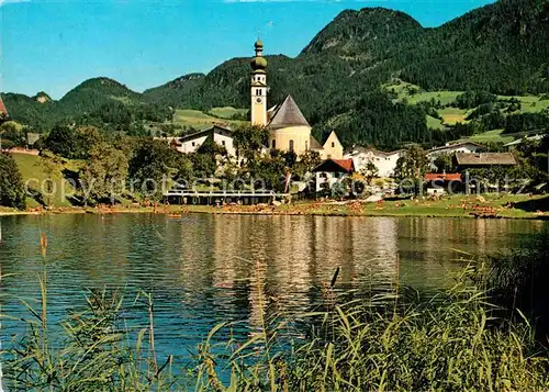 AK / Ansichtskarte Reith Alpbachtal Badesee Kat. Reith im Alpbachtal