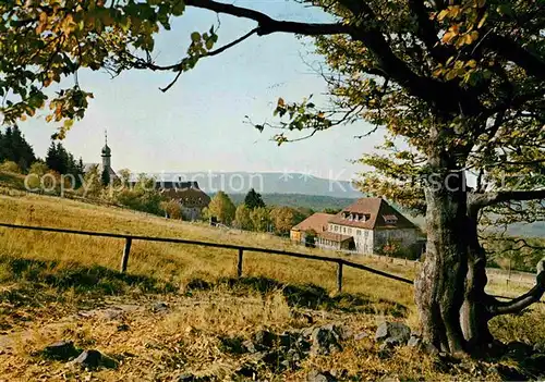 AK / Ansichtskarte Kreuzberg Rhoen Teilansicht Kat. Gersfeld (Rhoen)