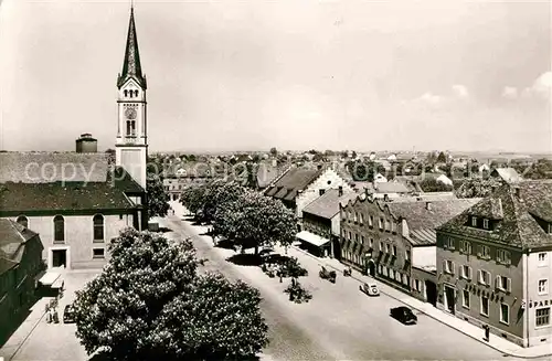 AK / Ansichtskarte Plattling Isar Bayern Preysingplatz Kat. Plattling