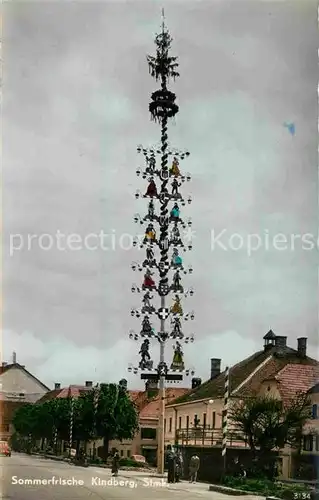 AK / Ansichtskarte Kindberg Sommerfrische Maibaum Kat. Kindberg