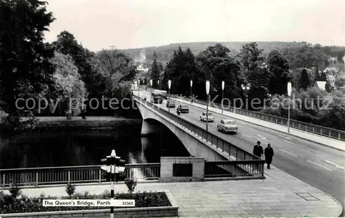 AK / Ansichtskarte Perth Kinross The Queen s Bridge