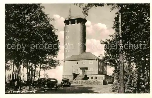 AK / Ansichtskarte Hohe Bracht Aussichtsturm Kat. Lennestadt