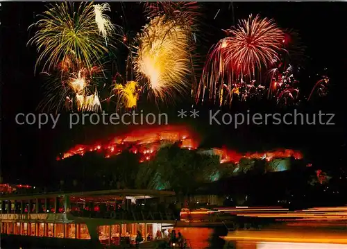 AK / Ansichtskarte Koblenz Rhein Rhein in Flammen Kat. Koblenz