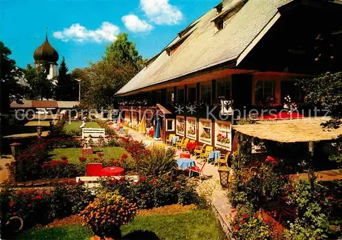 AK / Ansichtskarte Hinterzarten Beim Adlerwirtshaus Kat. Hinterzarten