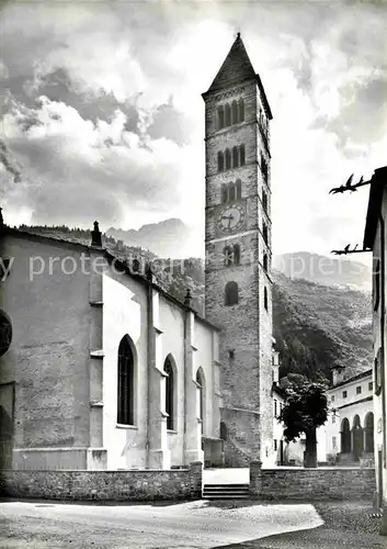 AK / Ansichtskarte Poschiavo Kirche Sankt Vittorio Kat. Poschiavo