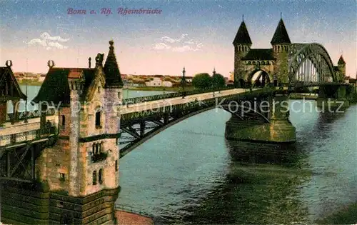 AK / Ansichtskarte Bonn Rhein Rheinbruecke Kat. Bonn