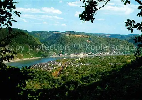 AK / Ansichtskarte Loef Mosel mit Brodenbach und Ehrenburg