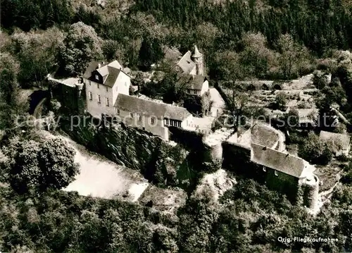 AK / Ansichtskarte Oppenhausen Schloss Schoeneck Fliegeraufnahme Kat. Boppard