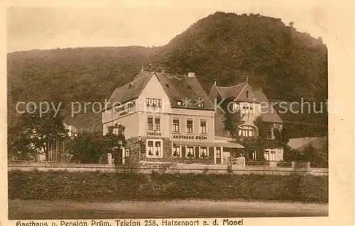 AK / Ansichtskarte Hatzenport Gasthaus Pension Pruem Rechnung Kat. Hatzenport