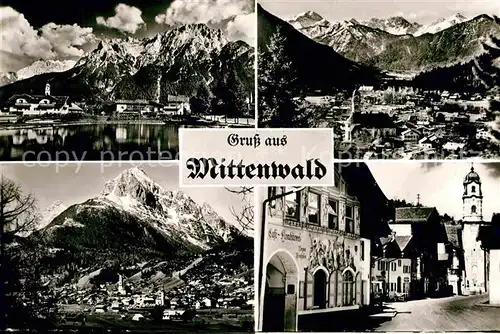 AK / Ansichtskarte Mittenwald Bayern  Kat. Mittenwald