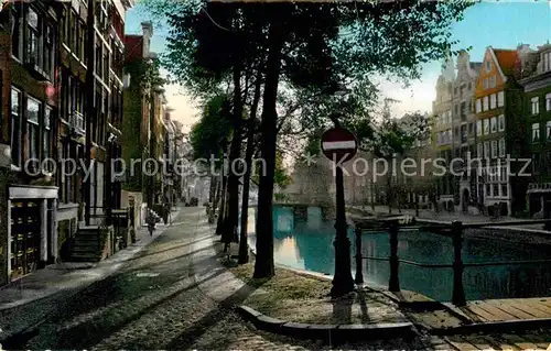 AK / Ansichtskarte Alt Amsterdam O.Z. Voorburgwal Gracht