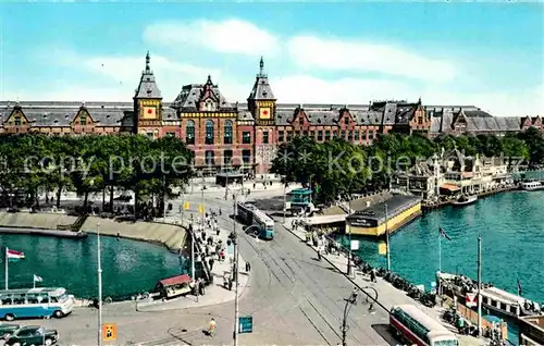 AK / Ansichtskarte Amsterdam Niederlande Centraal Station Zentralbahnhof Kat. Amsterdam