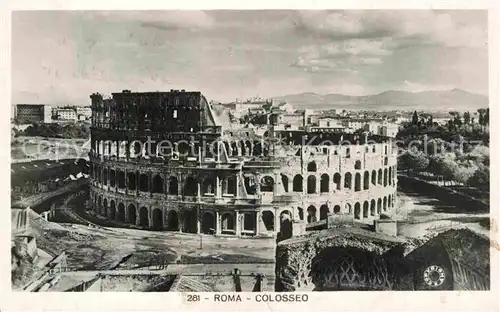 AK / Ansichtskarte Roma Rom Colosseo Kat. 